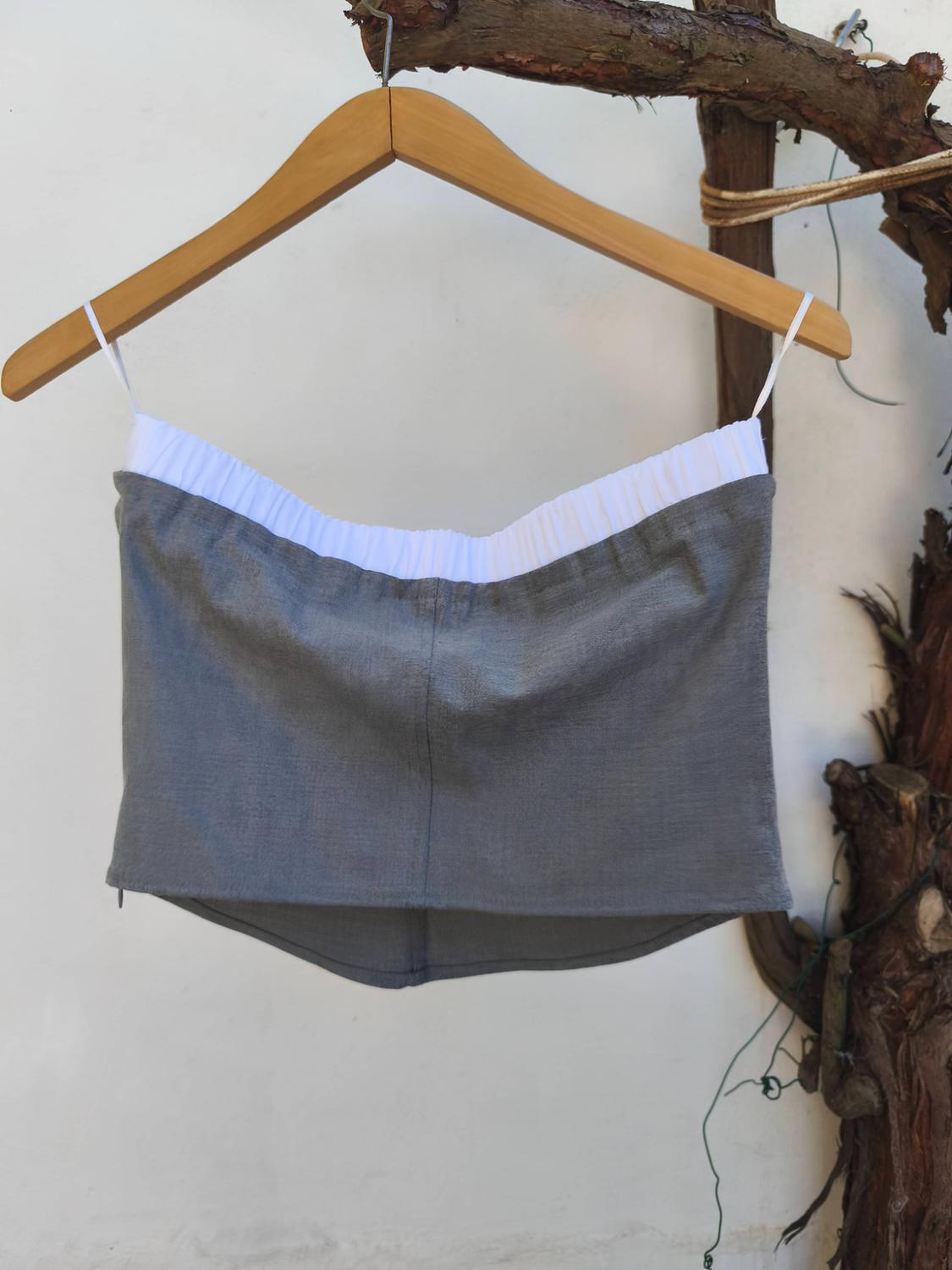 CONTRAST BOXER TOP - Image 2