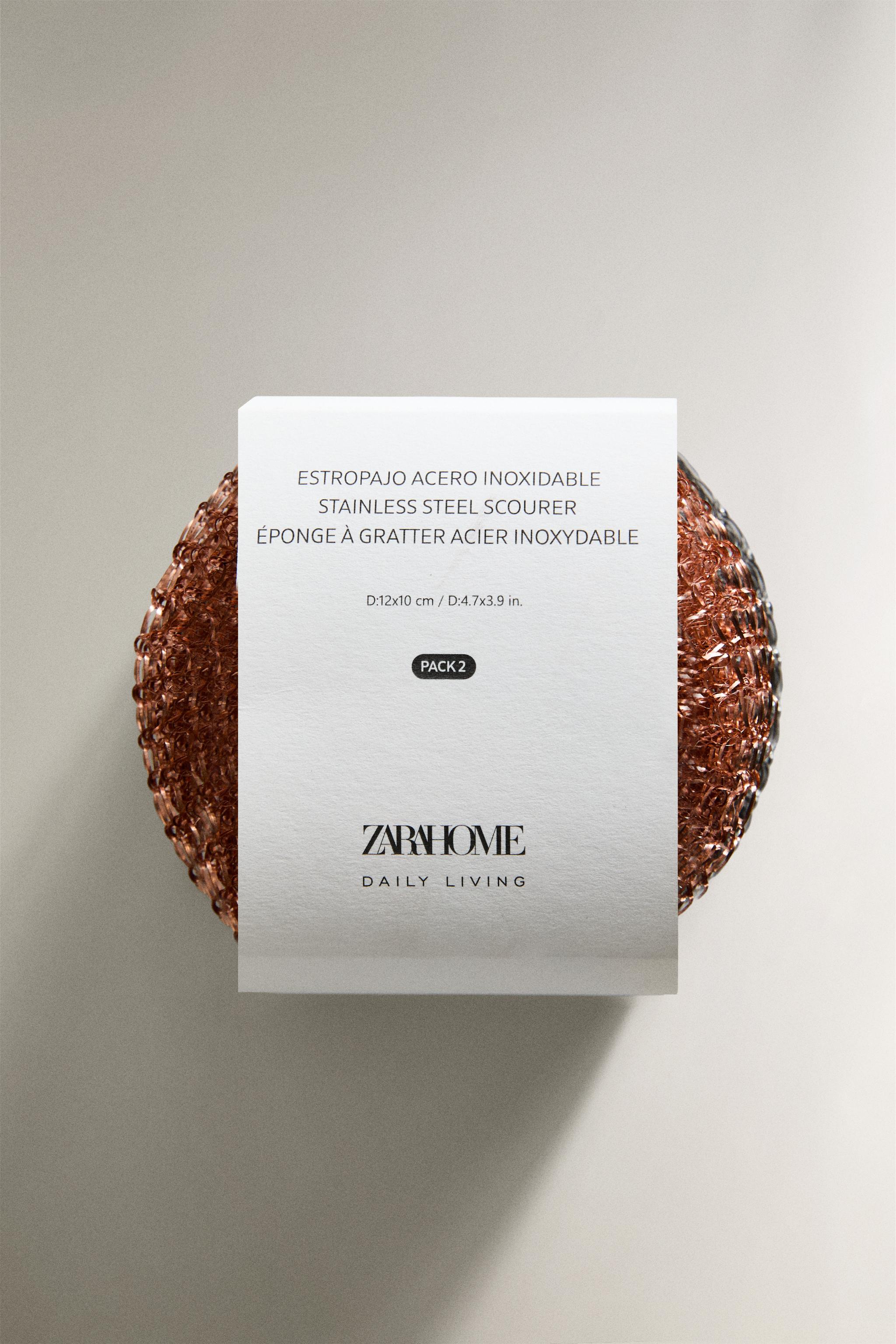 STAINLESS STEEL SCOURER PACK (PACK OF 2)