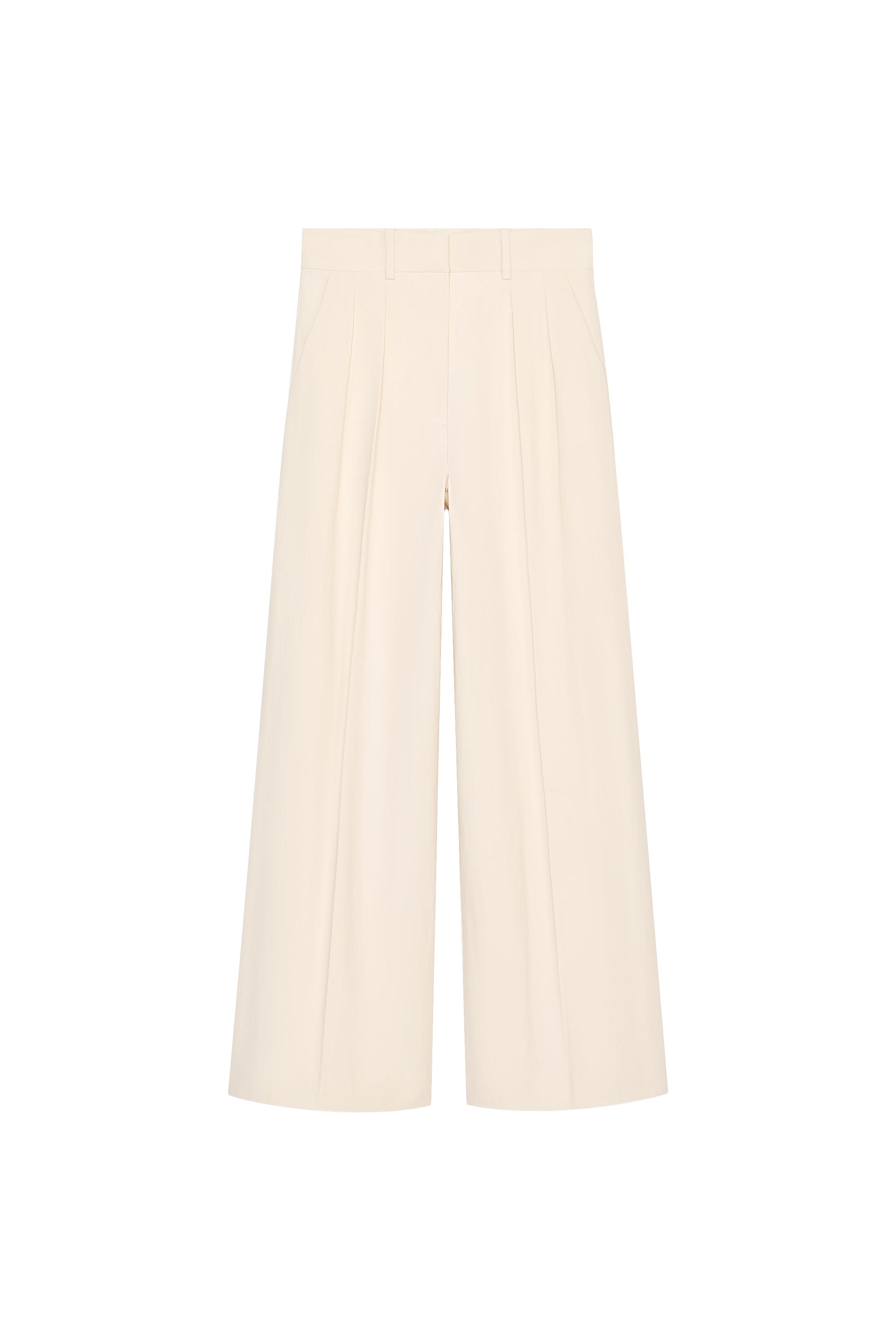 PLEATED PANTS ZW COLLECTION SECOND HAND | Zara Preowned
