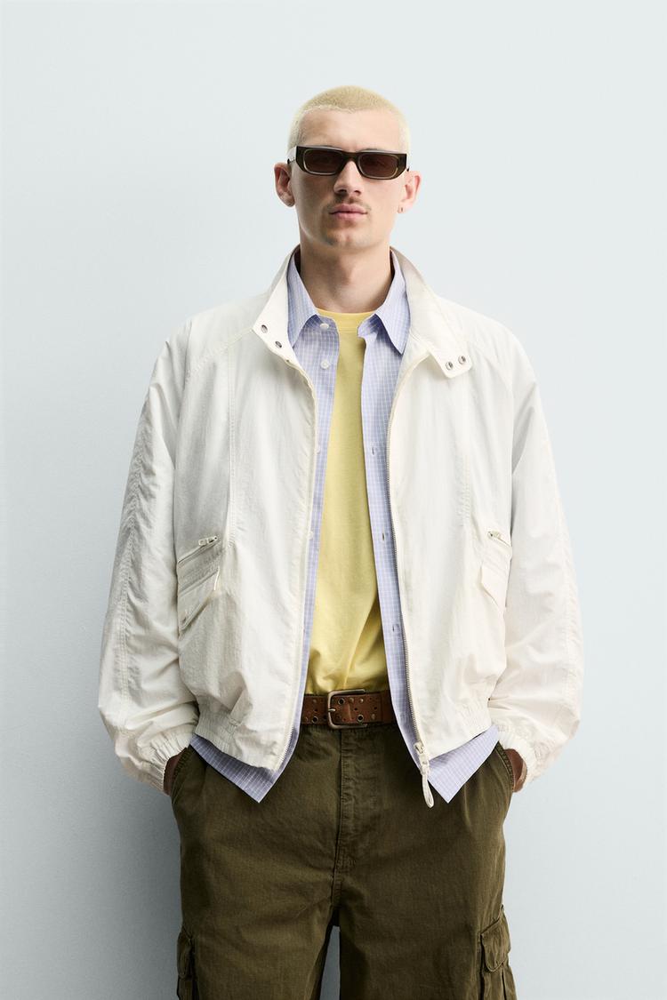 ZARA RELAXED FIT TECHNICAL JACKET