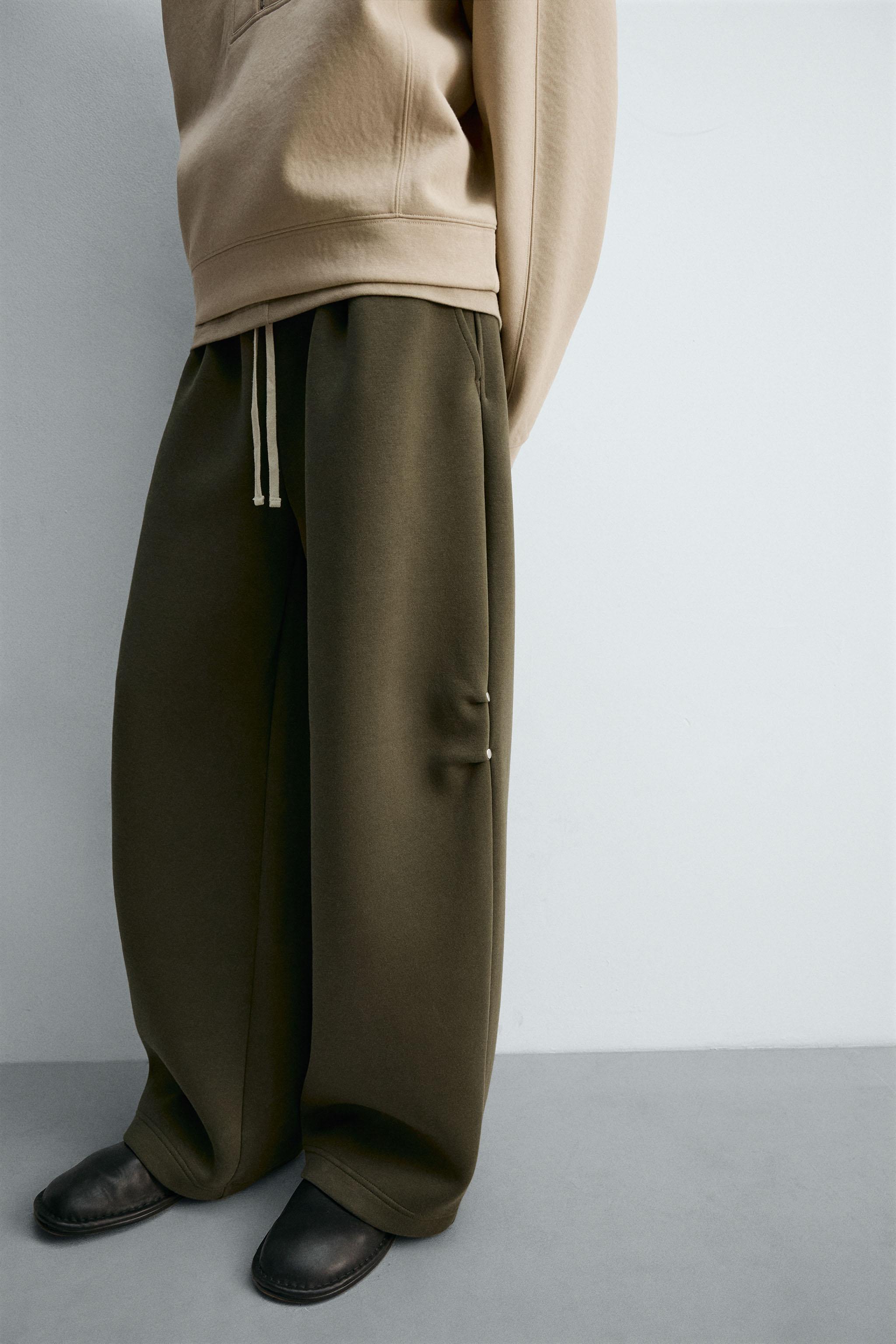 オリーブ ワイドレッグパンツ　本日価格 楽天市場】パンツ タックワイドパンツ ツータック [M4131