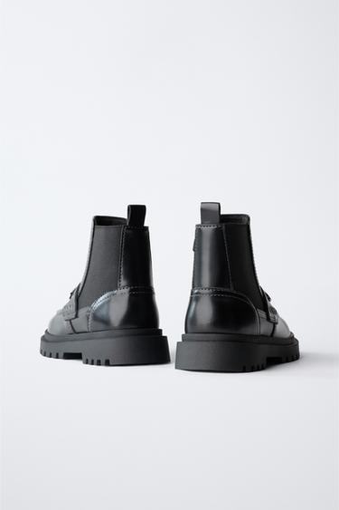 BOTTES DÉTAIL CŒUR - Noir de Zara - Image 5
