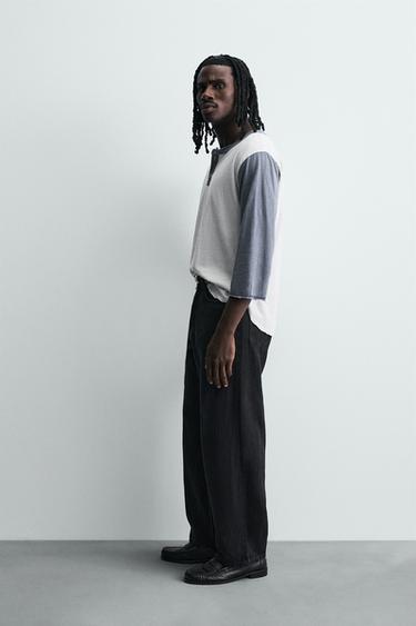 JEAN LÉGER AMPLE ET LARGE - Noir de Zara - Image 3