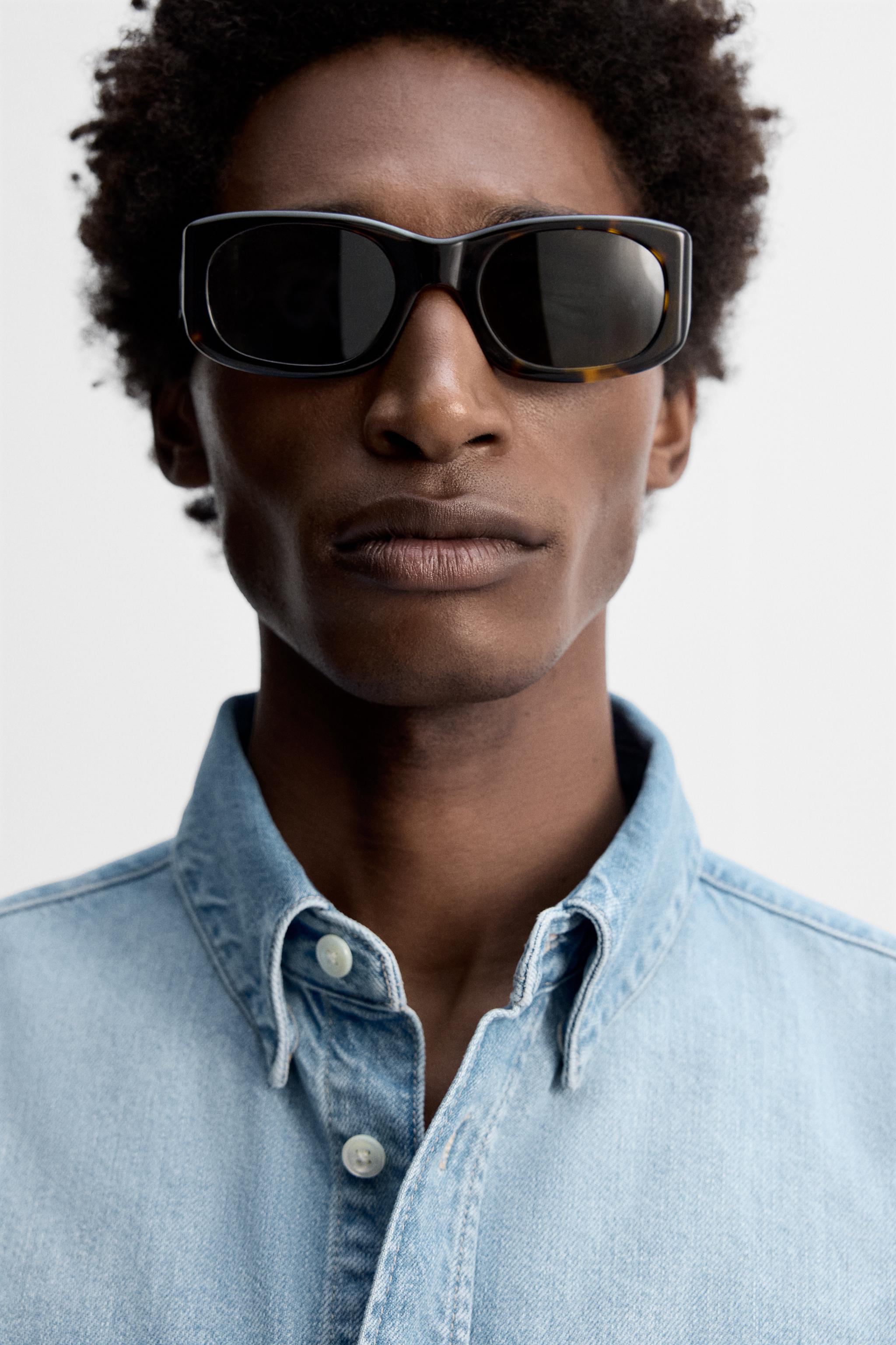 【ZARA】ポケット付きデニムシャツ 9942/402/400 ポケット付きデニムシャツ - ブルー | ZARA Japan / 日本