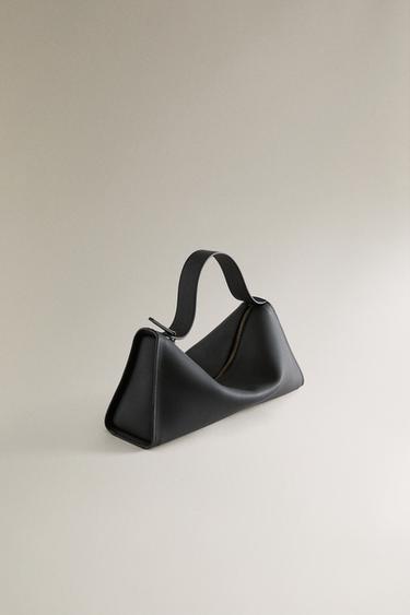 MINI-SAC EN CUIR - Noir de Zara - Image 1