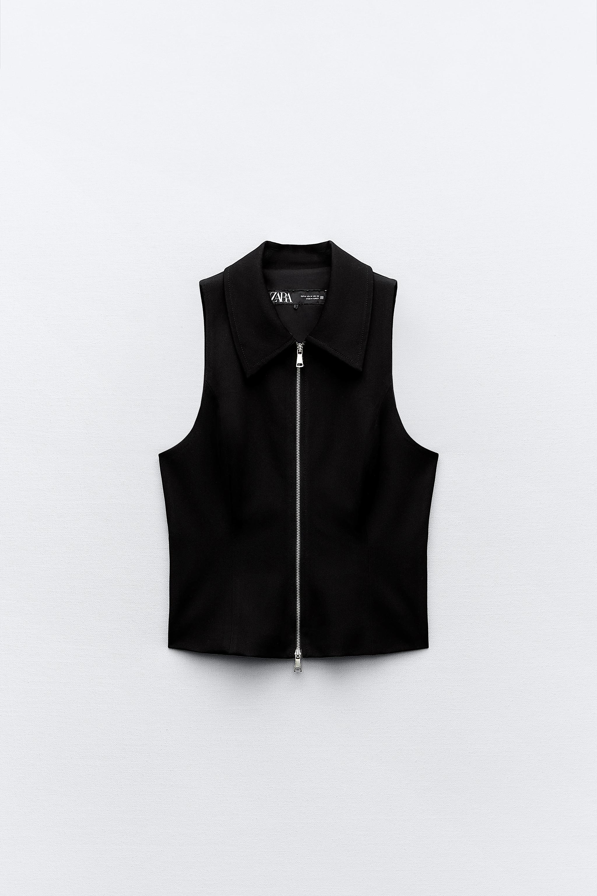 FITTED ZIPPERED VEST