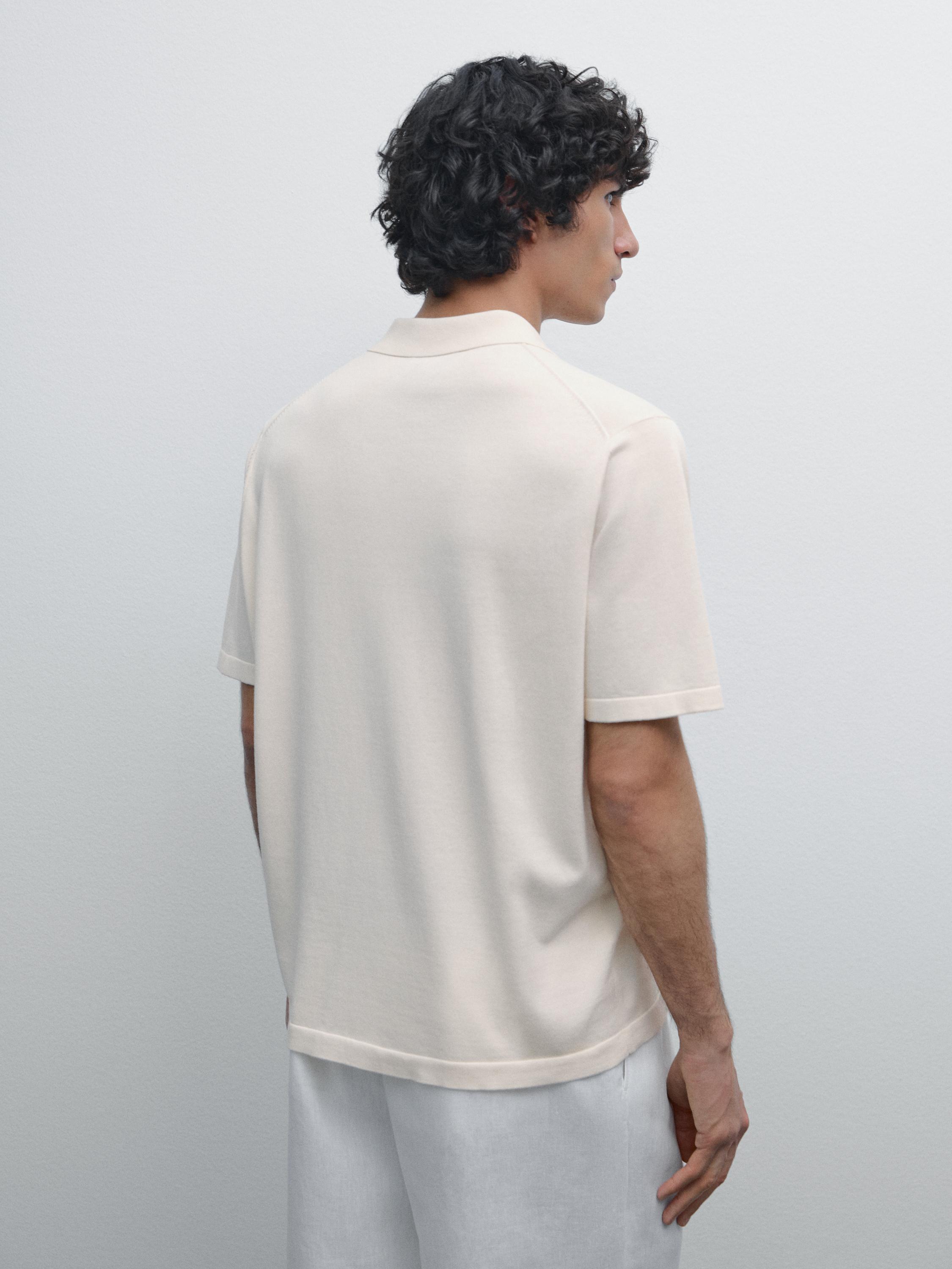 Cardigan à col polo