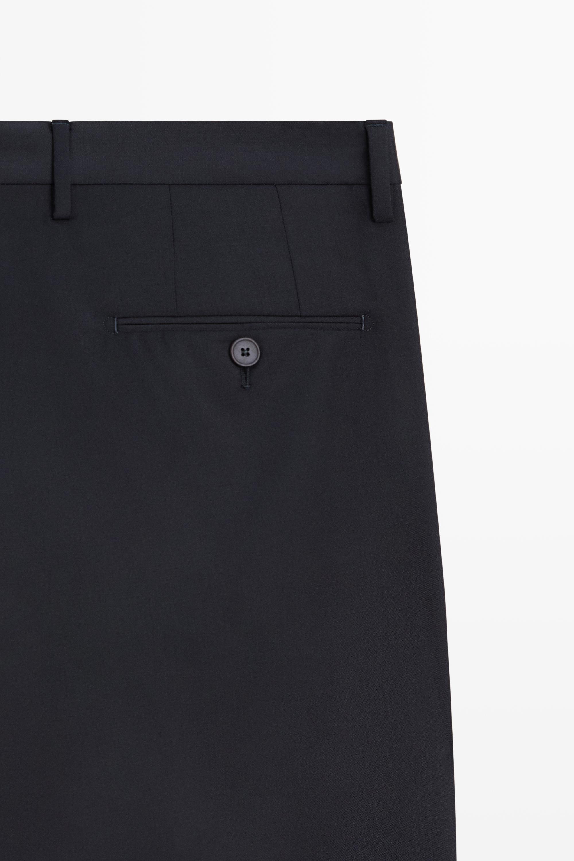 Pantalon de costume en laine