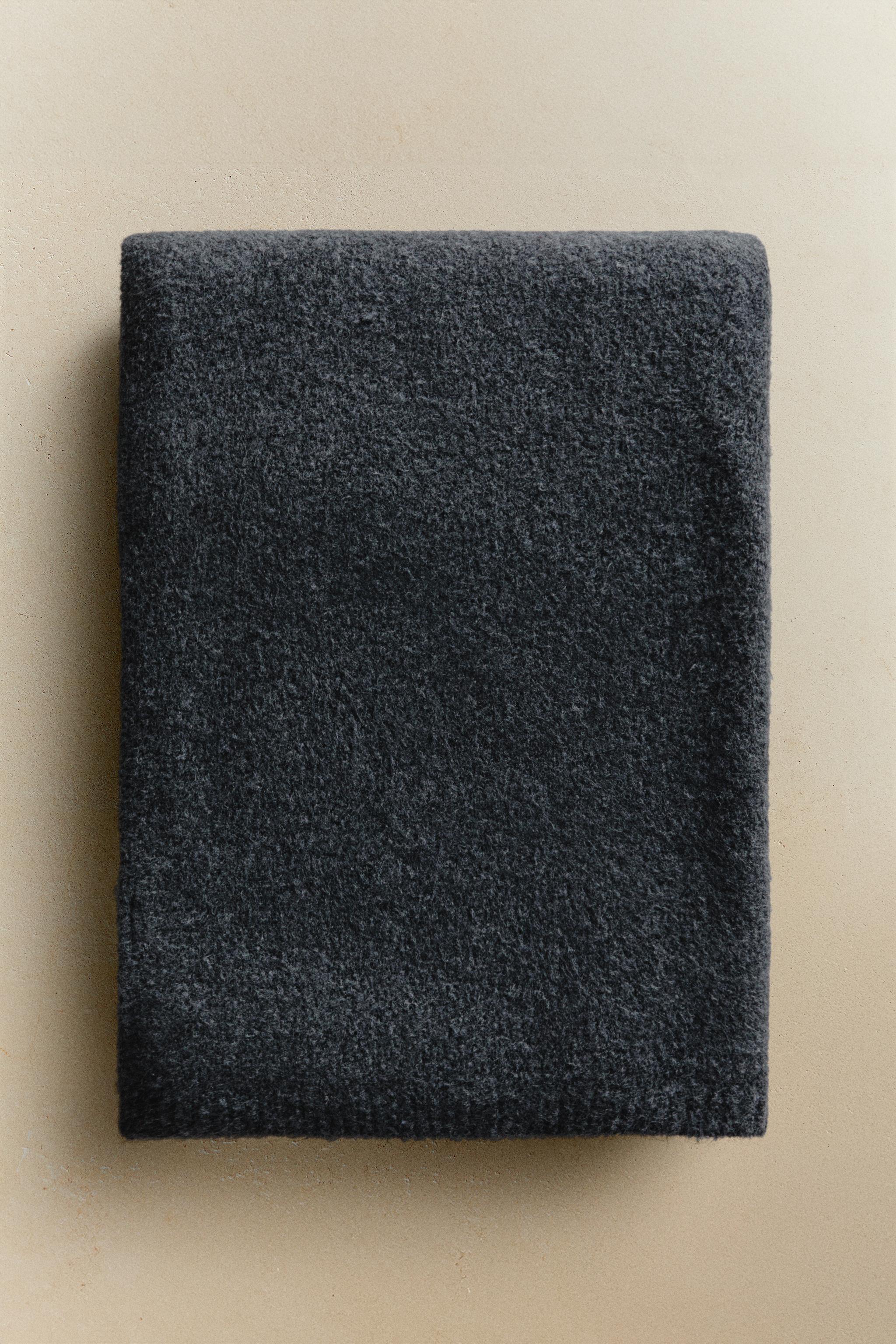 ニット ブランケット - ブルー | ZARA Japan / 日本