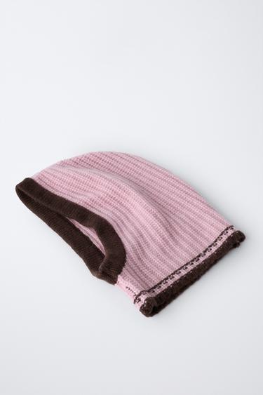 WOOL KNIT BALACLAVA SKI COLLECTION - Pink by Zara - Image 2