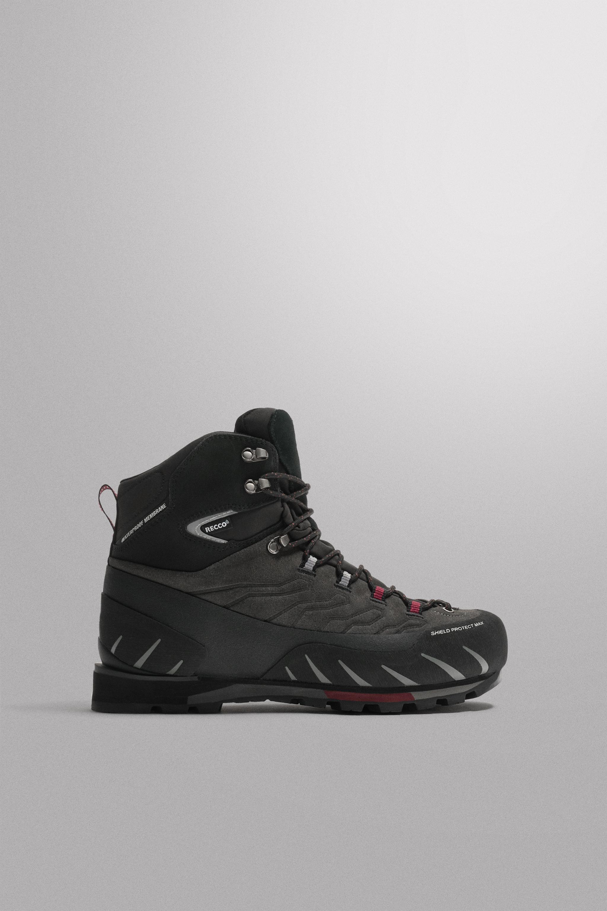 WATERPROOF RECCO® MOUNTAIN BOOTS - Grey