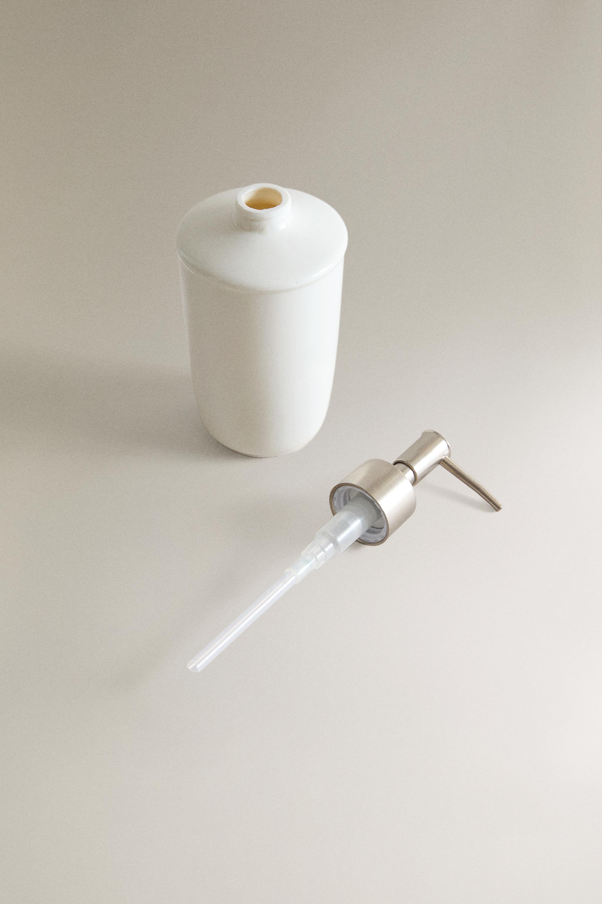 CERAMIC BATHROOM SOAP DISPENSER