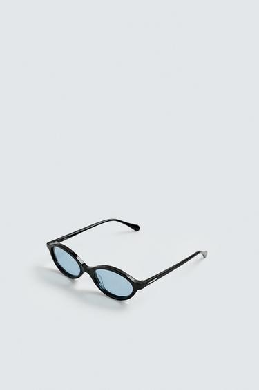 LUNETTES DE SOLEIL OVALES - Noir de Zara - Image 5