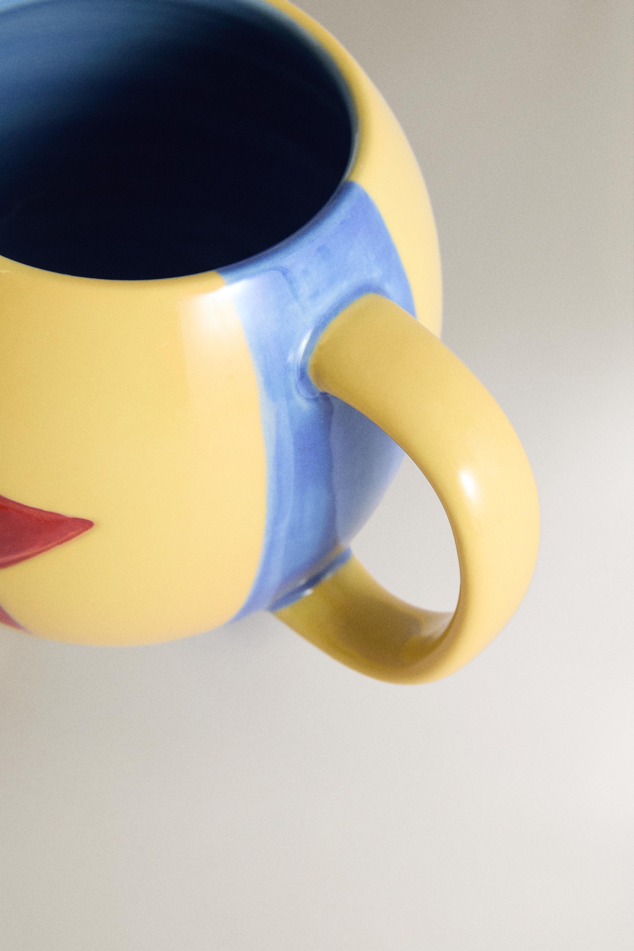 KIDS' MONSTERS, INC. ©DISNEY/PIXAR BALL STONEWARE MUG — Multicoloured
