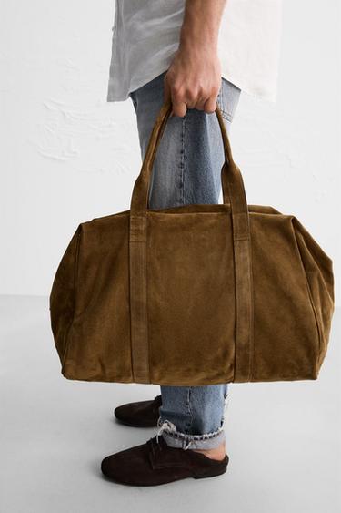 LIMITED EDITION LEATHER HANDBAG - Brown by Zara - Image 1