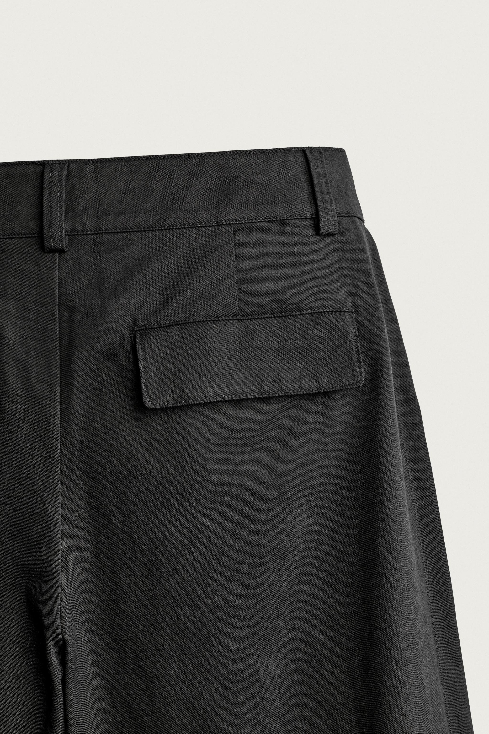 BALLOON FIT PANTS WITH TABS