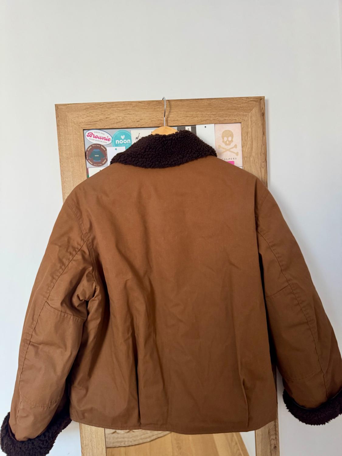CONTRAST COLLAR JACKET ZW COLLECTION - Image 6