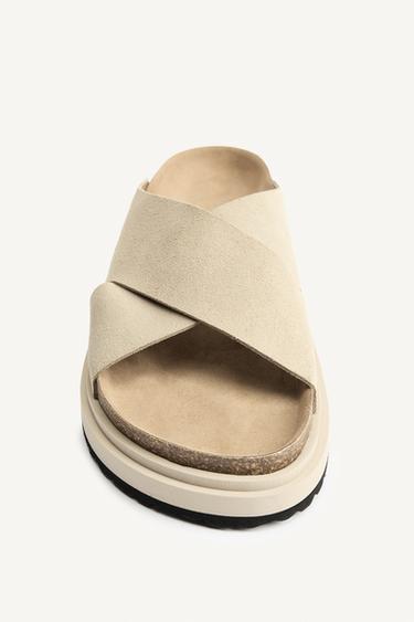 LTHR SNDLS 15 - Beige by Zara - Image 4