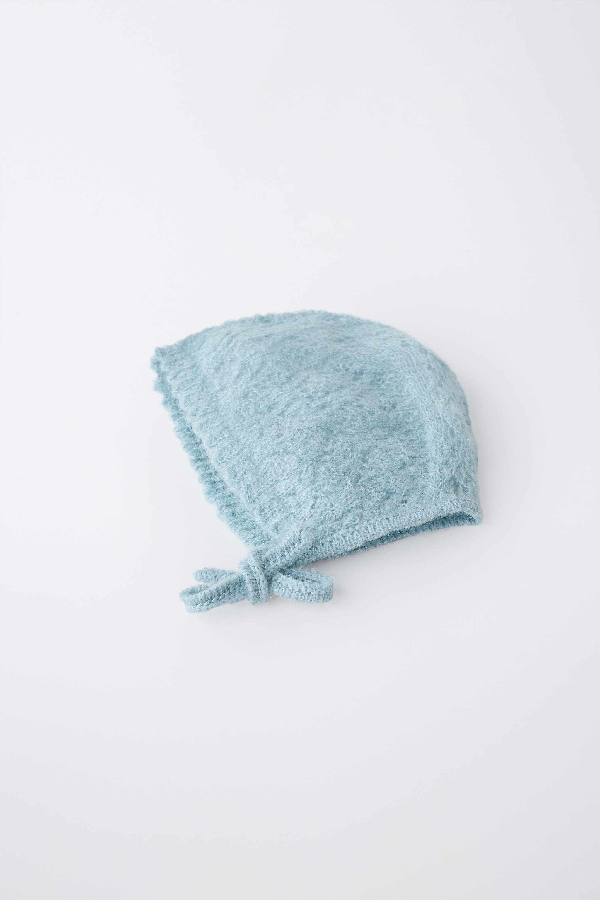 OPENWORK KNIT BONNET