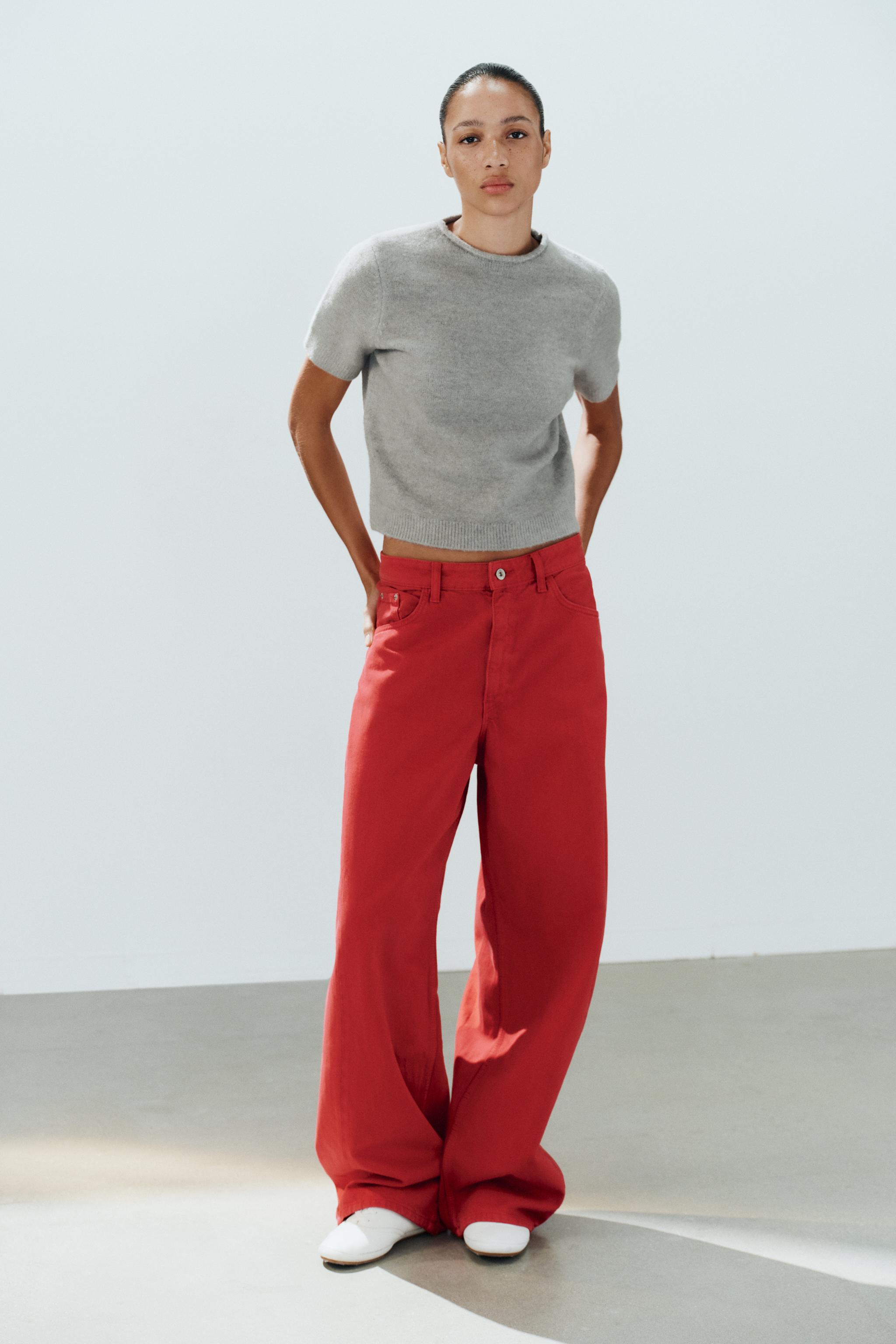 SOFT KNIT TOP — Pearl gray