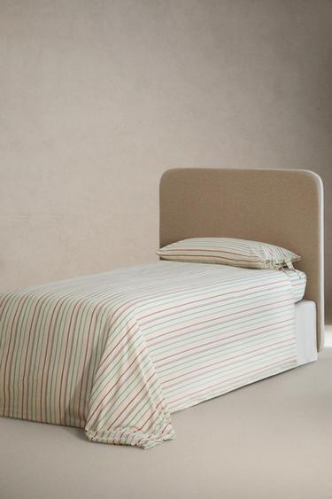 HOUSSE DE COUETTE ENFANT RAYURES MULTICOLORES - Multicolore de Zara - Image 1