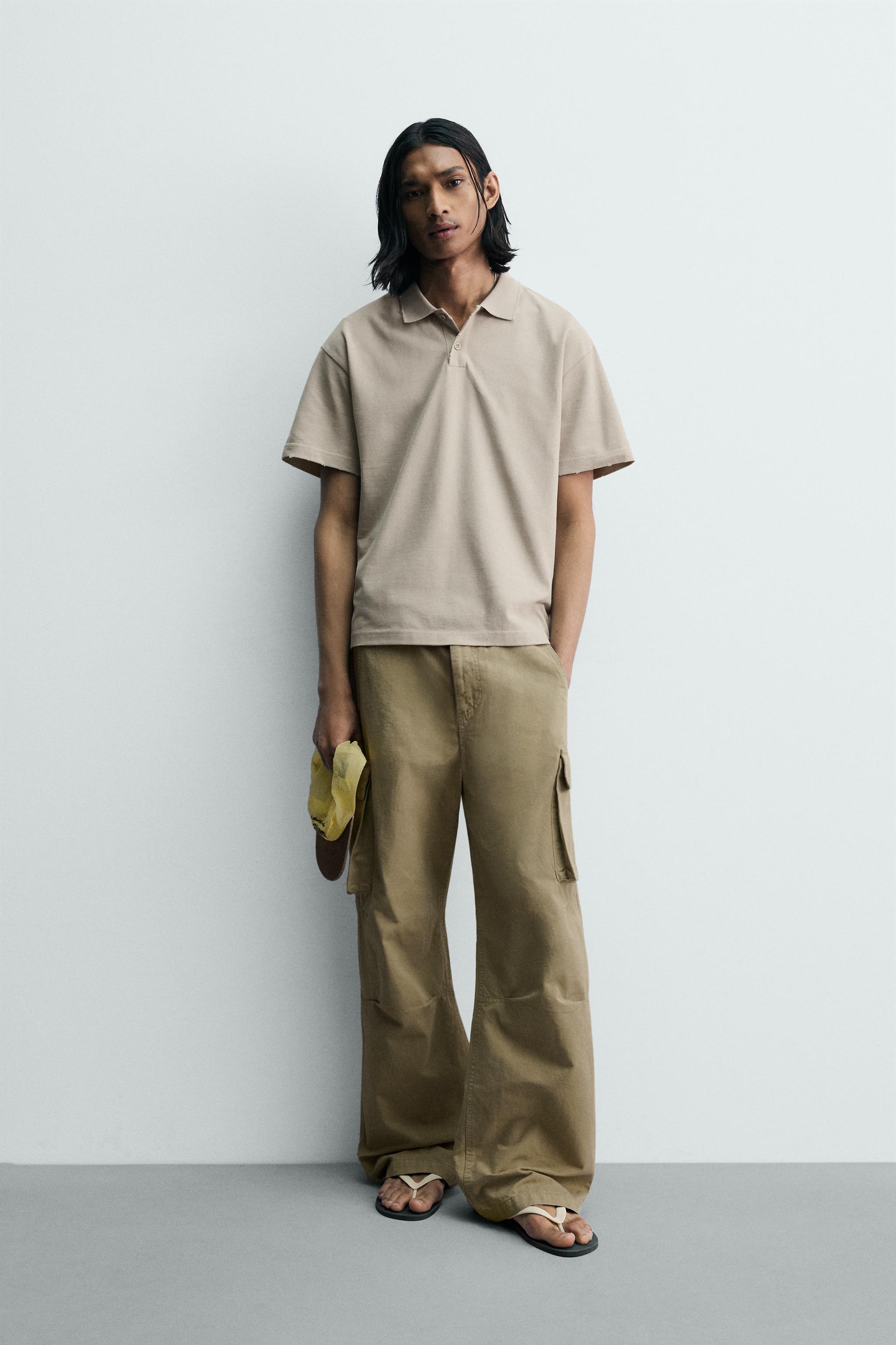 POLO RELAXED FIT DÉLAVÉ
