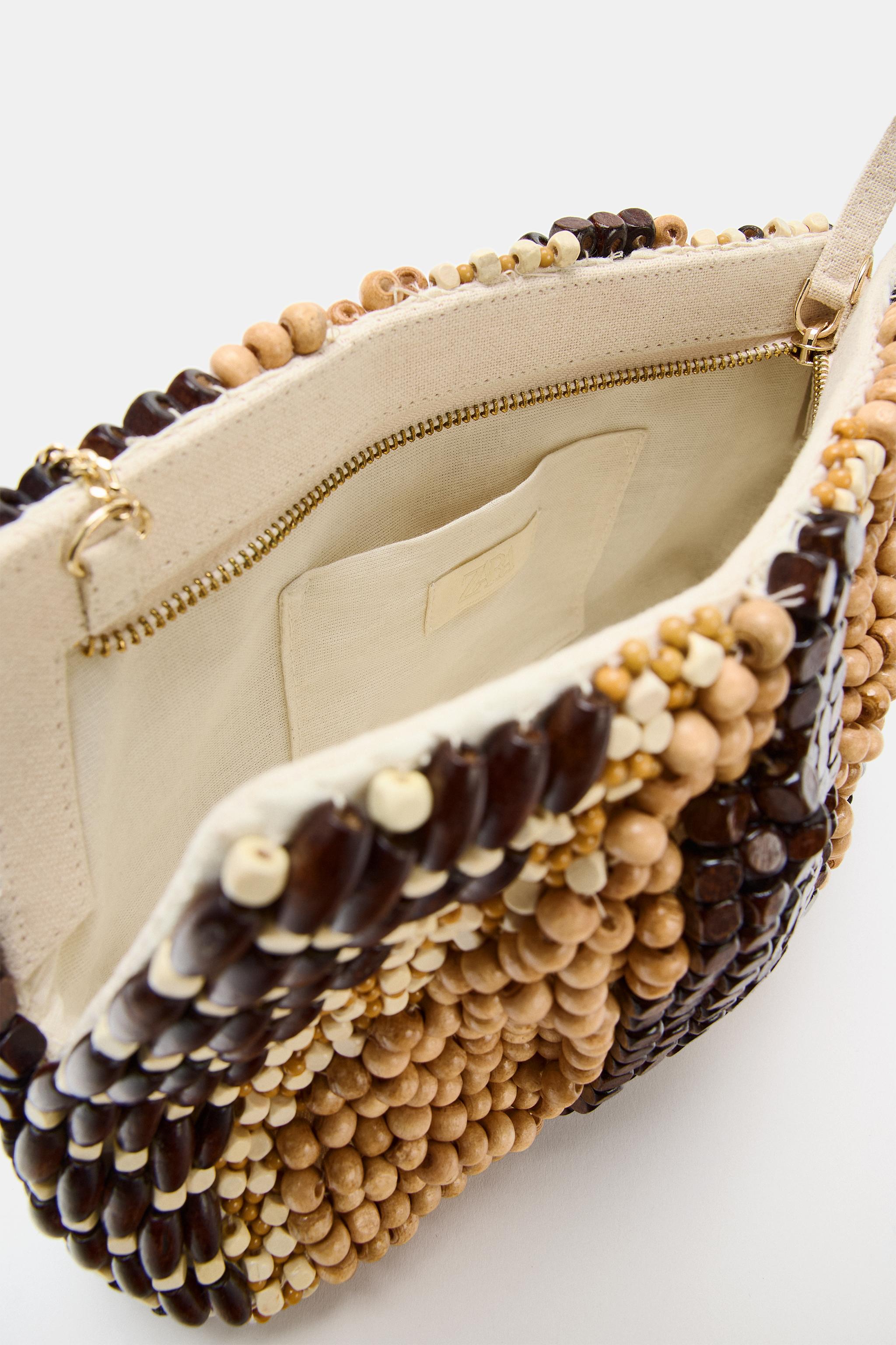 BEADED POUCH BAG