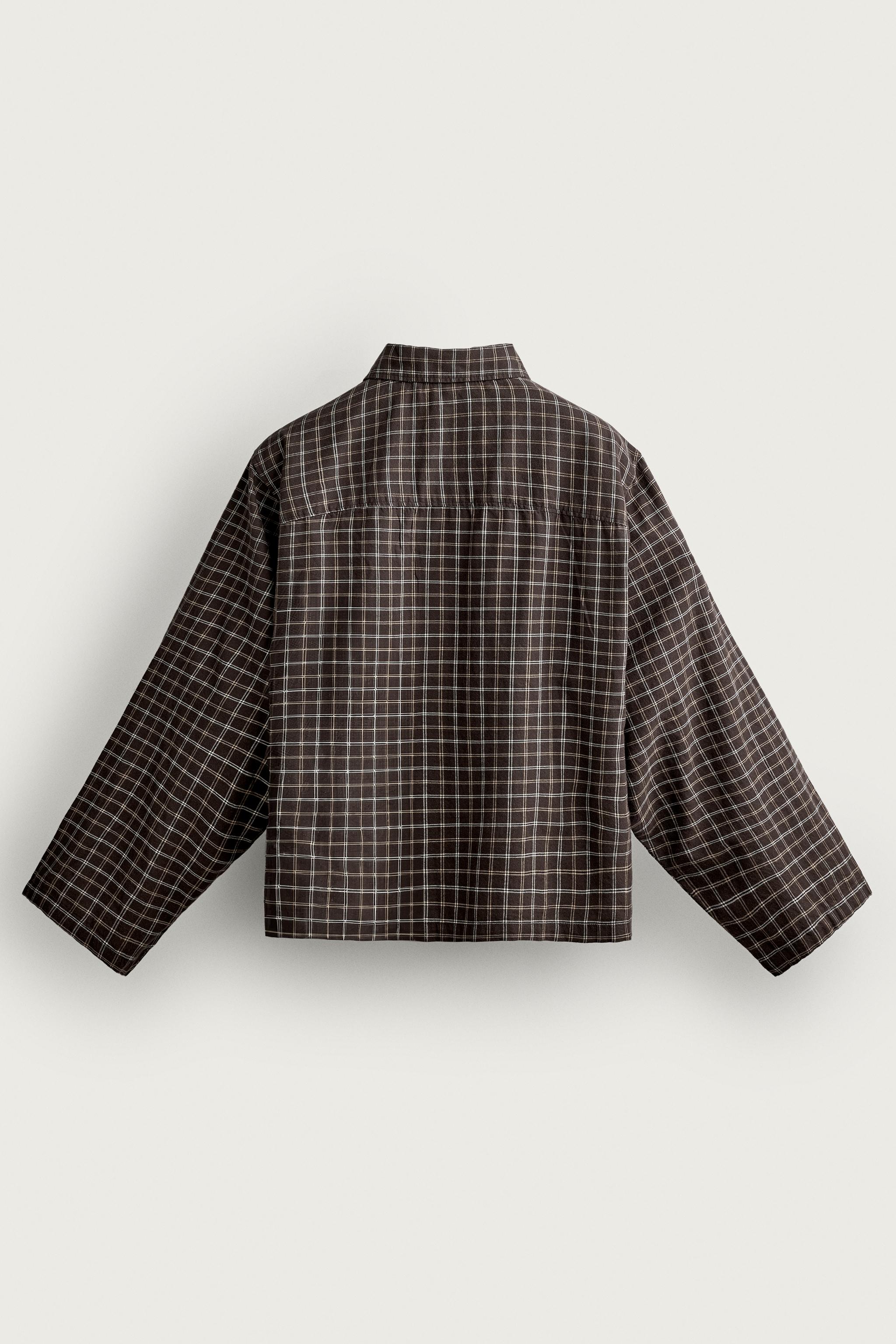 CHEMISE BOXY FIT INSCRIPTION BRODÉE