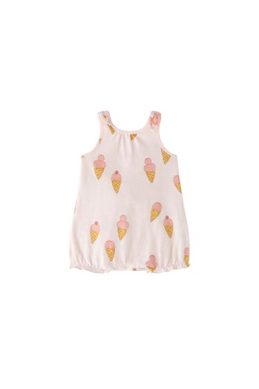 ICE CREAM SHORT DUNGAREES