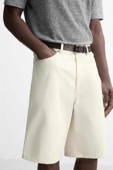 LEATHER BELT - Brown by Zara - Image 1