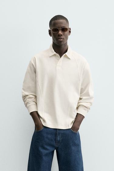POLO RELAXED FIT - Crudo de Zara