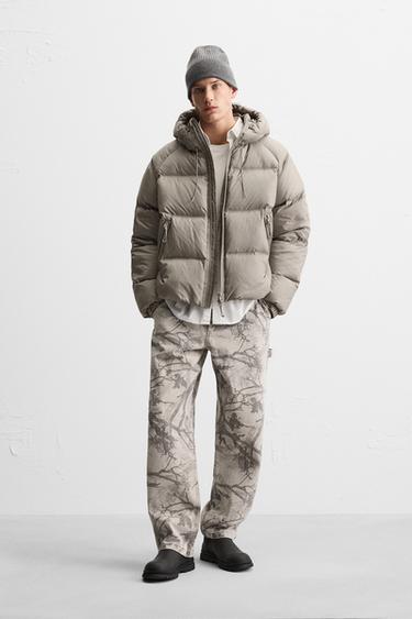 100% DOWN PADDED JACKET X ALL CAPS STUDIO - Beige by Zara - Image 0