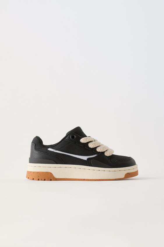 SKATE SNEAKERS Black ZARA Uzbekistan