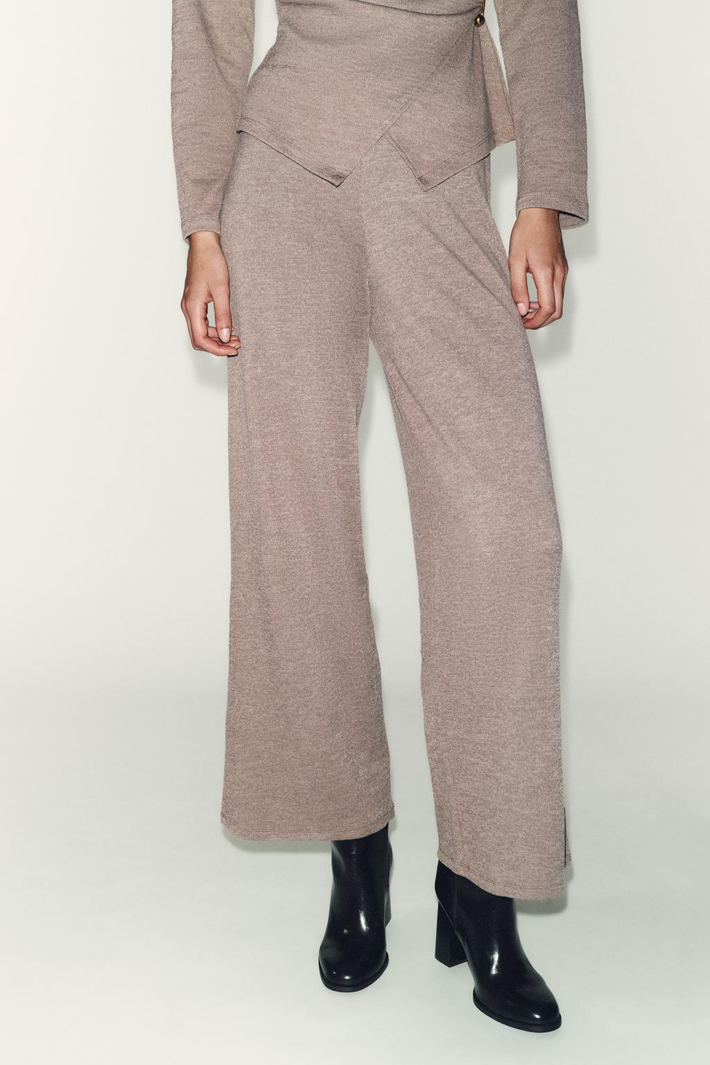 BASIC PIQU PANTS - image 2