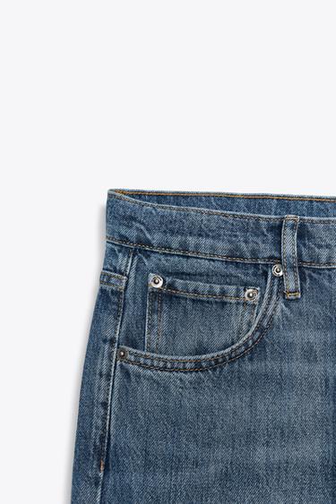 JEAN ZW COLLECTION WIDE LEG TAILLE BASSE - Indigo de Zara - Image 4