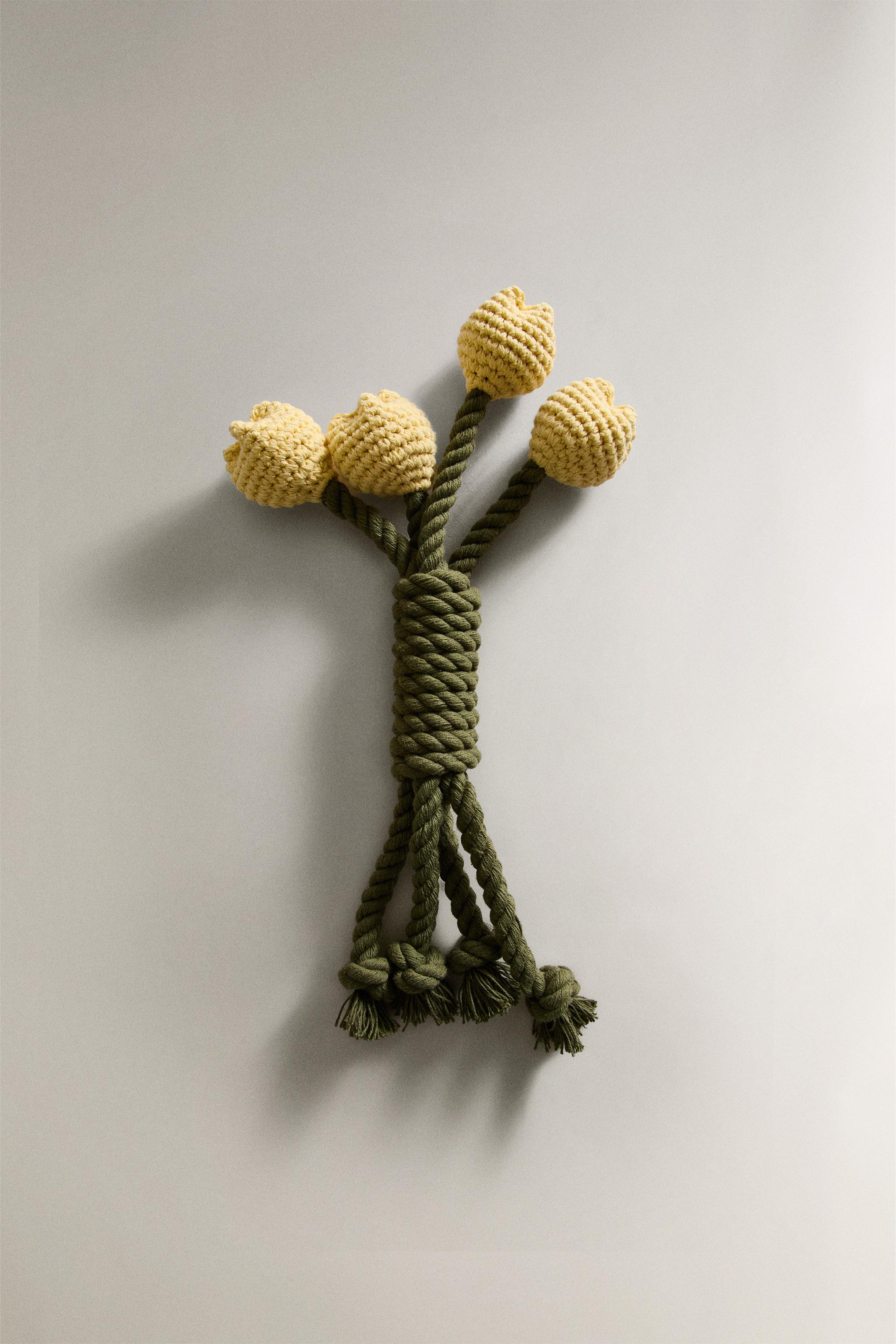 JOUET BOUQUET DE TULIPES POUR ANIMAUX DE COMPAGNIE