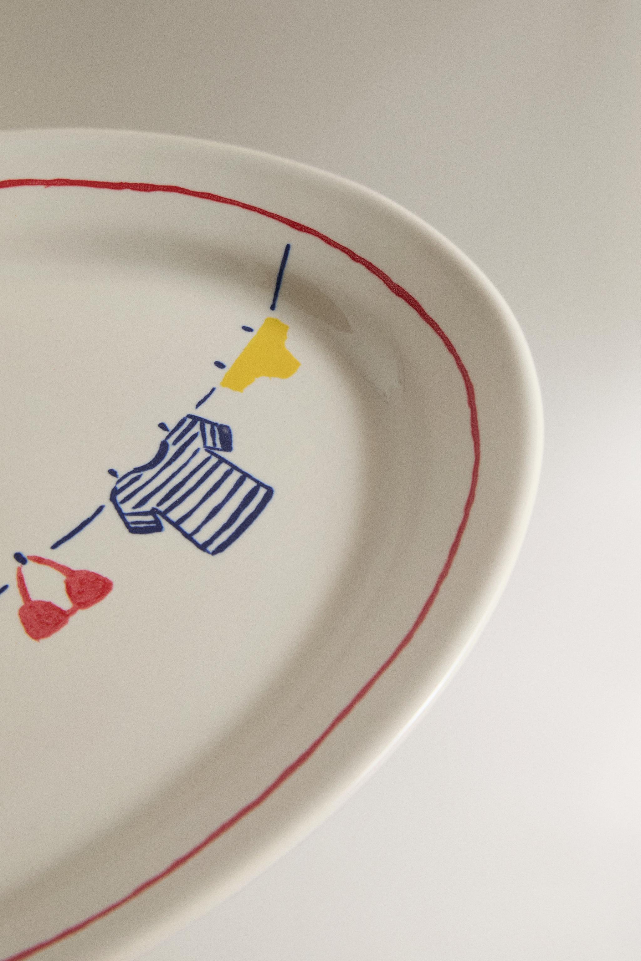SUMMER STONEWARE SERVING DISH | DIEGO NINE