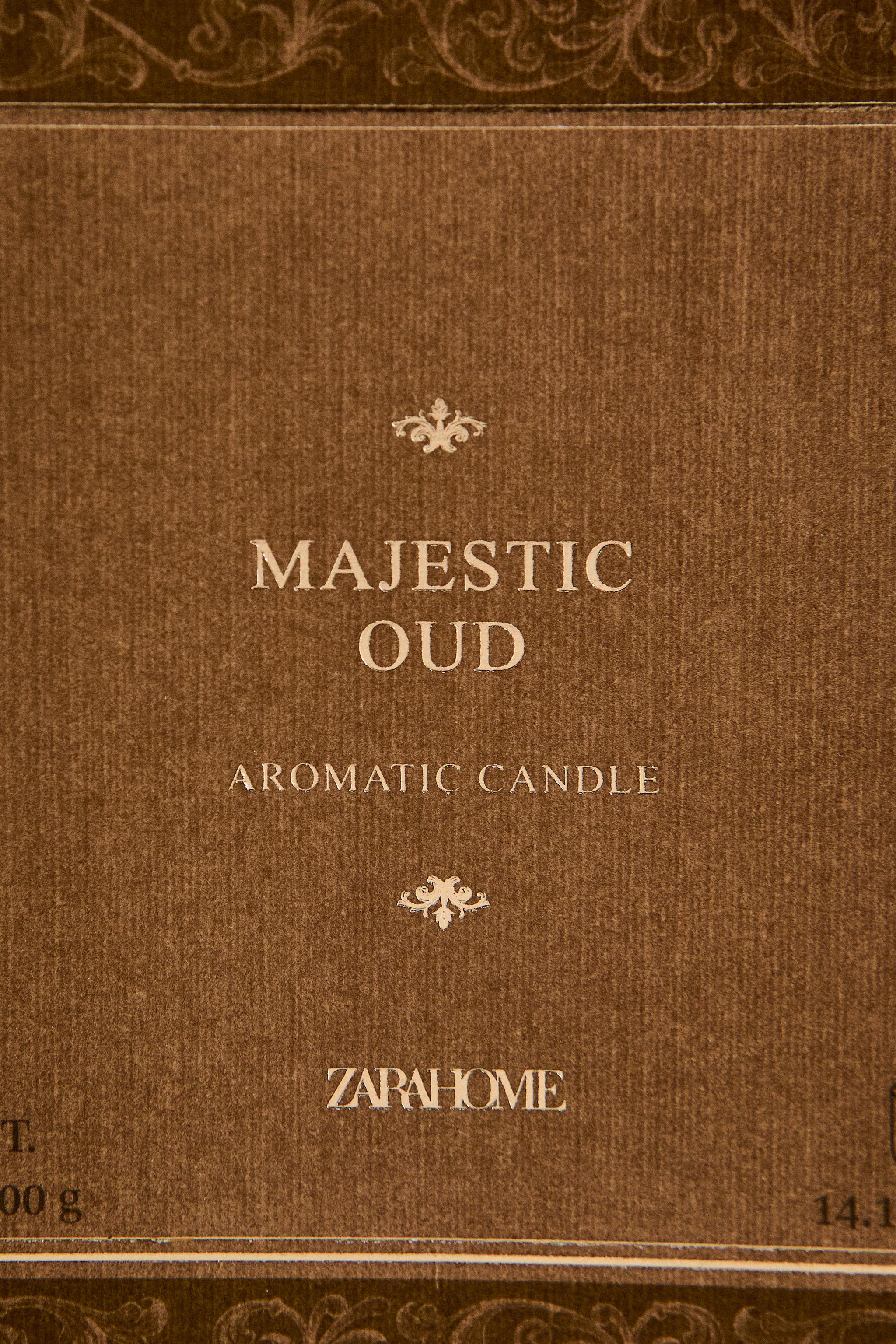 (400 G) MAJESTIC OUD SCENTED CANDLE