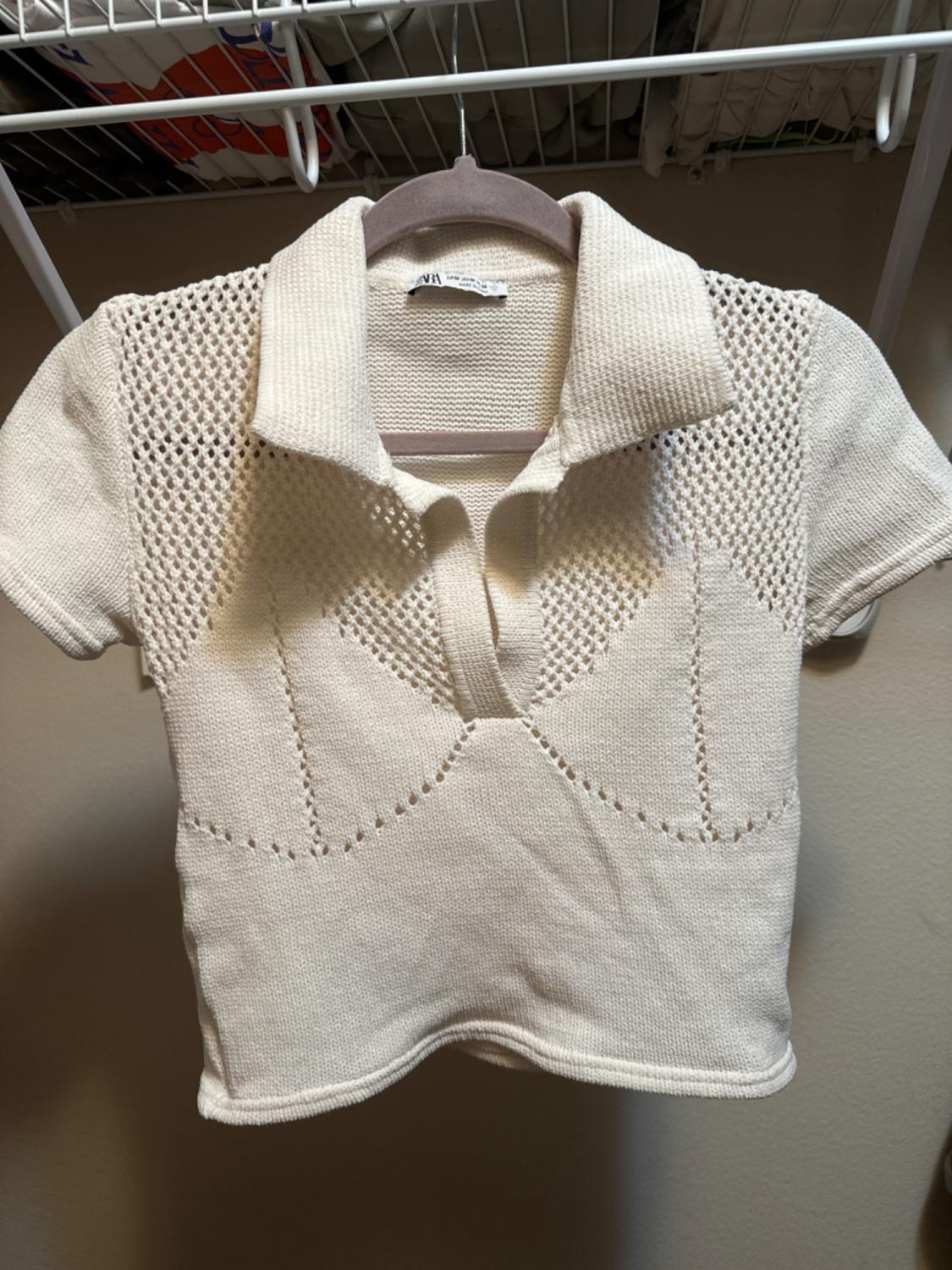 PERFORATED POLO SHIRT