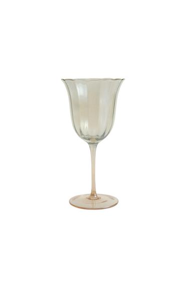 FLARED WINE GLASS - Blue by Zara
