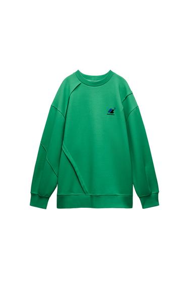 HOODIE WITH ADERERROR EMBROIDERY