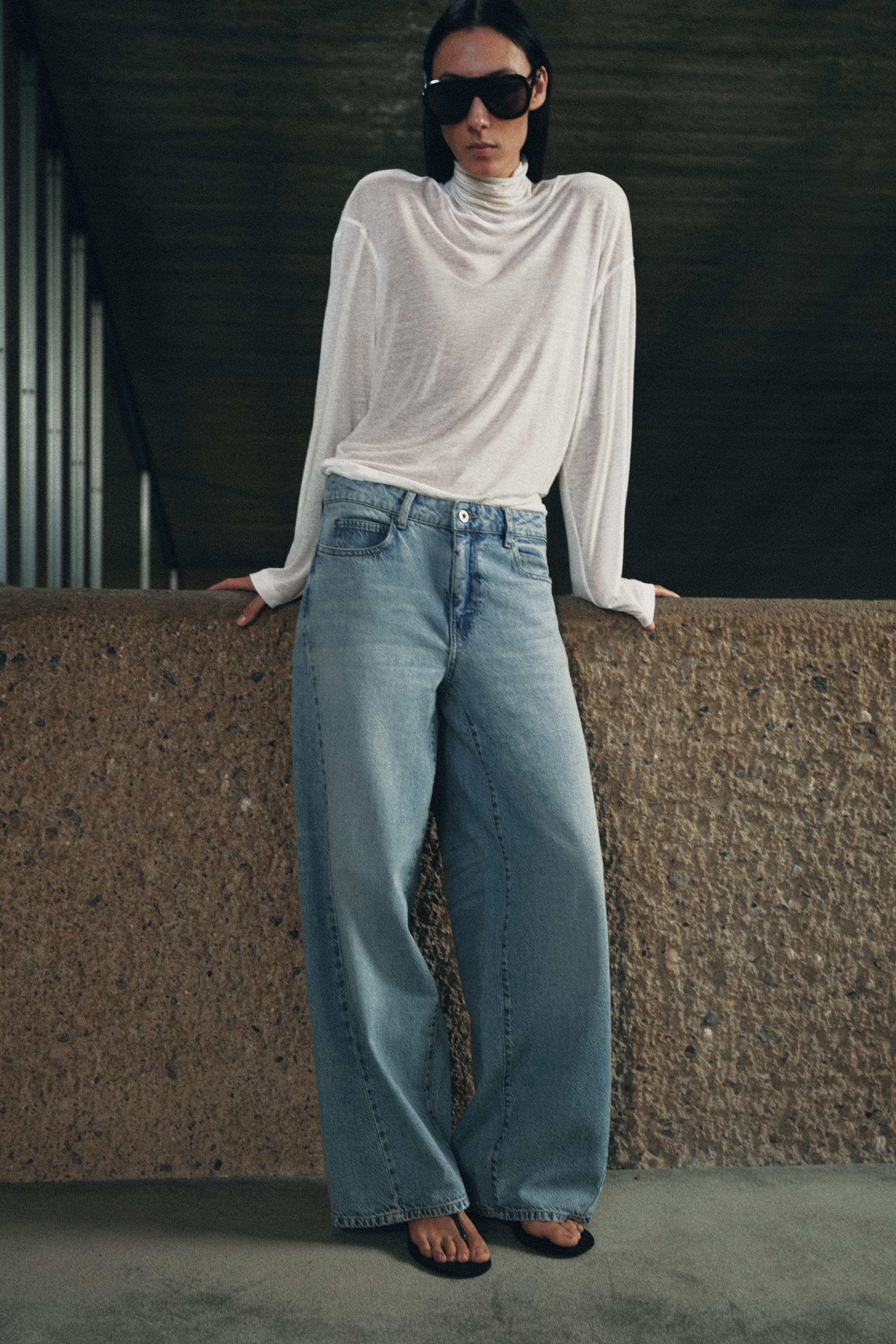 ZW COLLECTION LOOSE BARREL ORTA BEL JEAN - Görsel 4