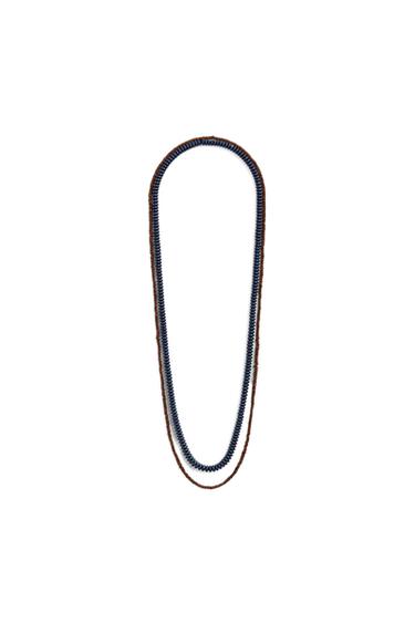 Zara 2-PACK OF COMBINED NECKLACES AARON LEVINE X ZARA - various