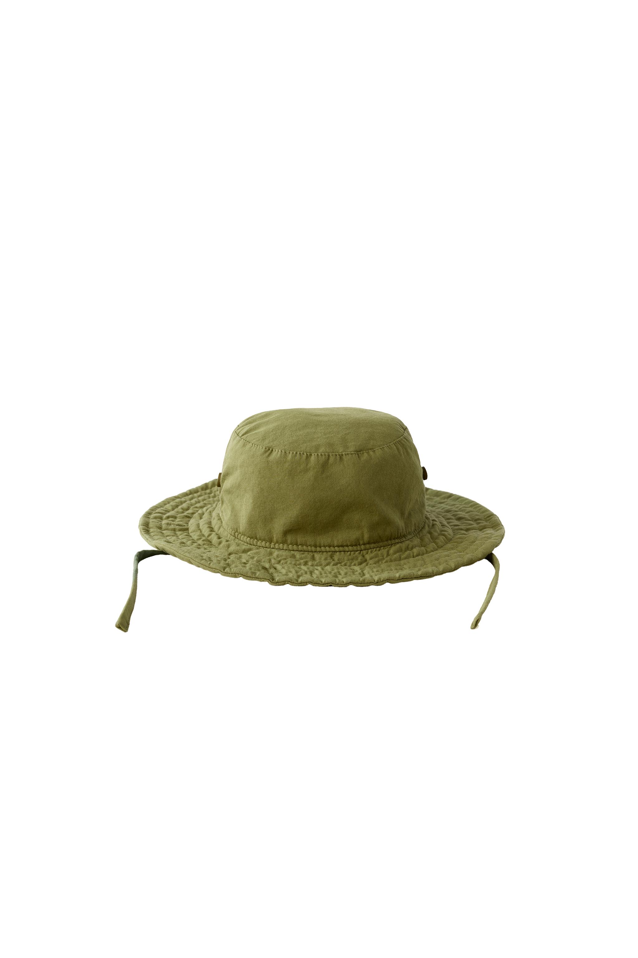 CREATED BY CARAMEL LONDON X ZARA BUCKET HAT - Khaki | ZARA United