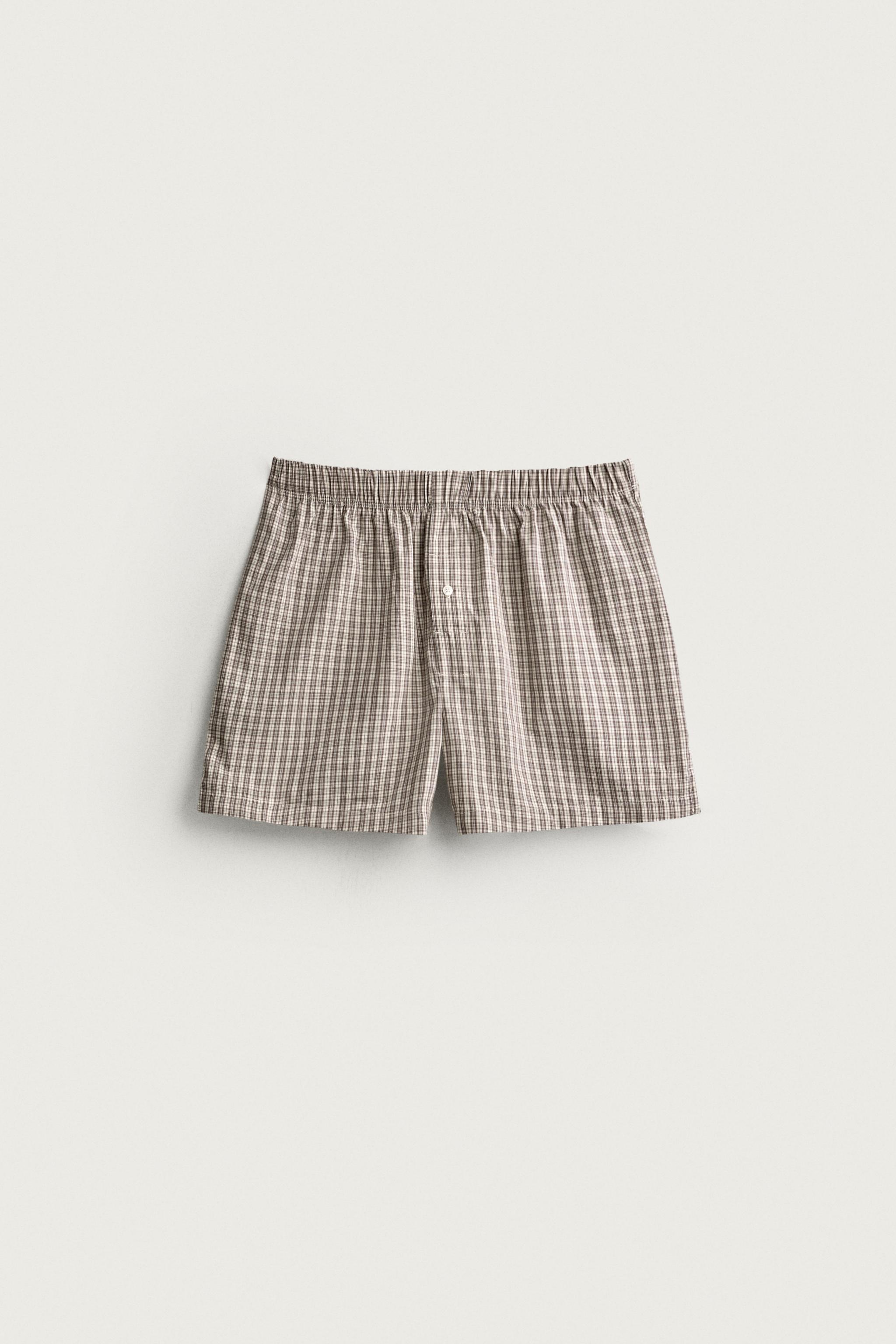 Zara Kombine Poplin Boxer 2'Lİ Set görsel 8