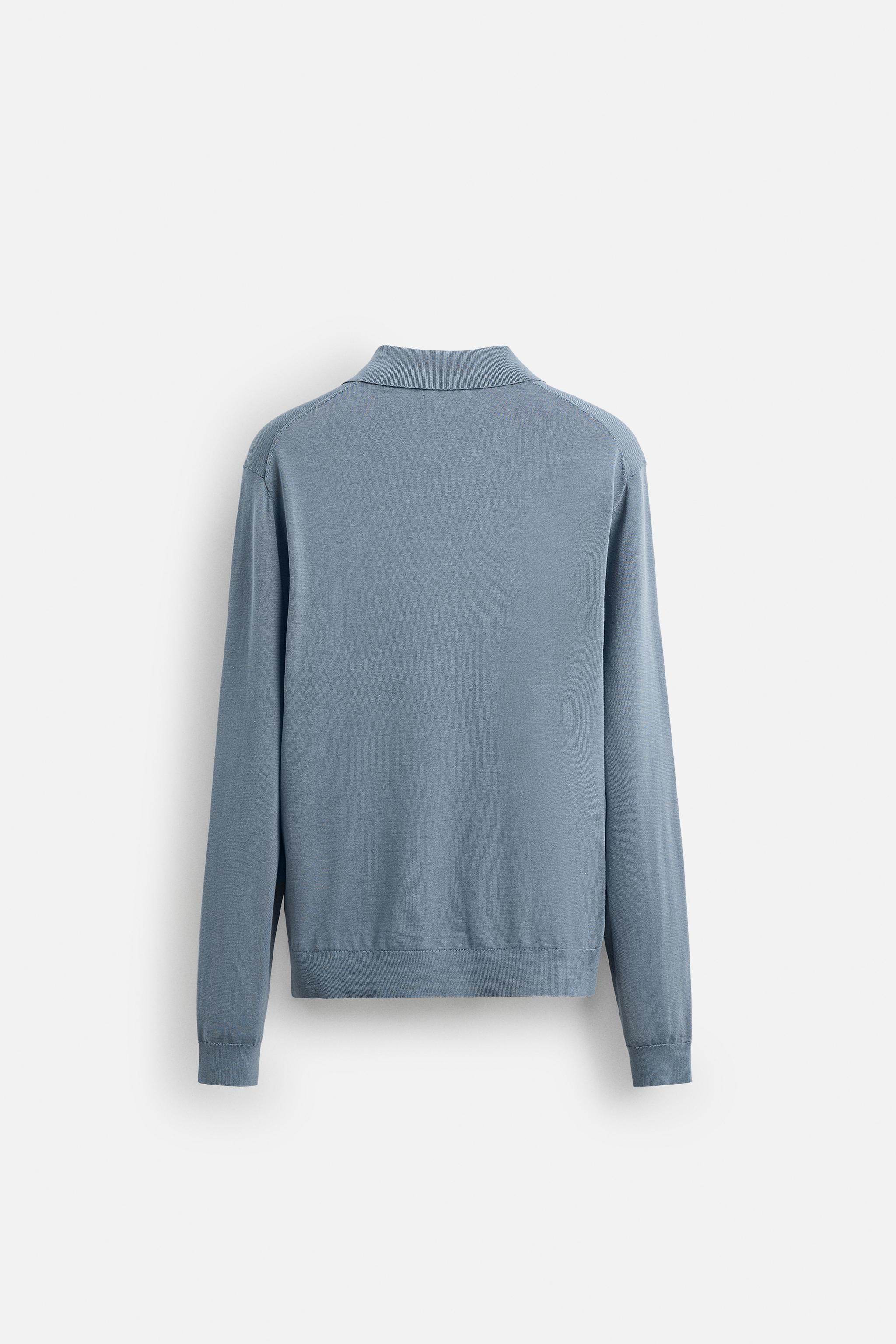POLO EN MAILLE MÉLANGE DE COTON