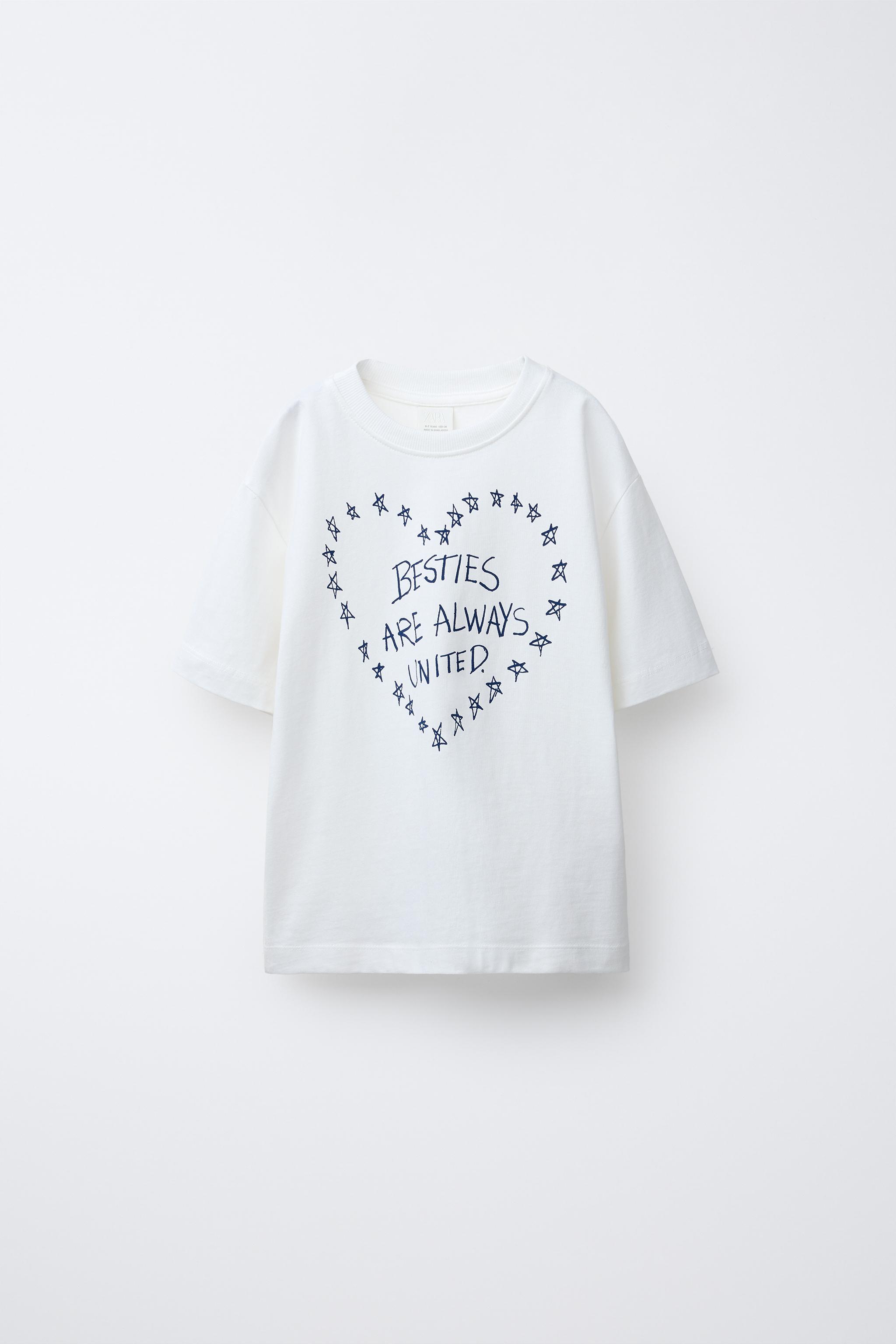 always Tシャツ テキストプリントTシャツ - ホワイト | ZARA Japan / 日本