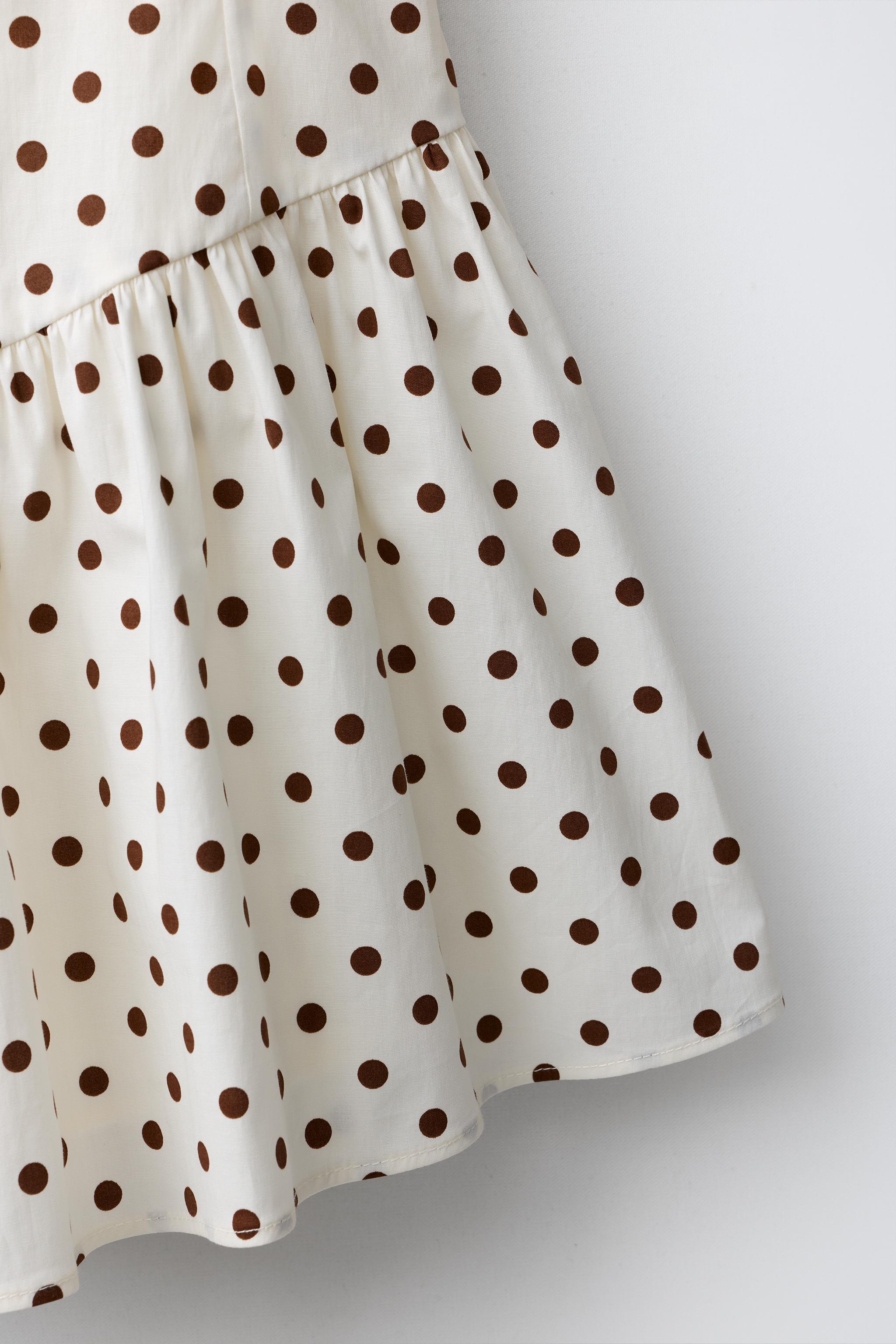 Детские платья Zara POLKA DOT DRESS — фото 5