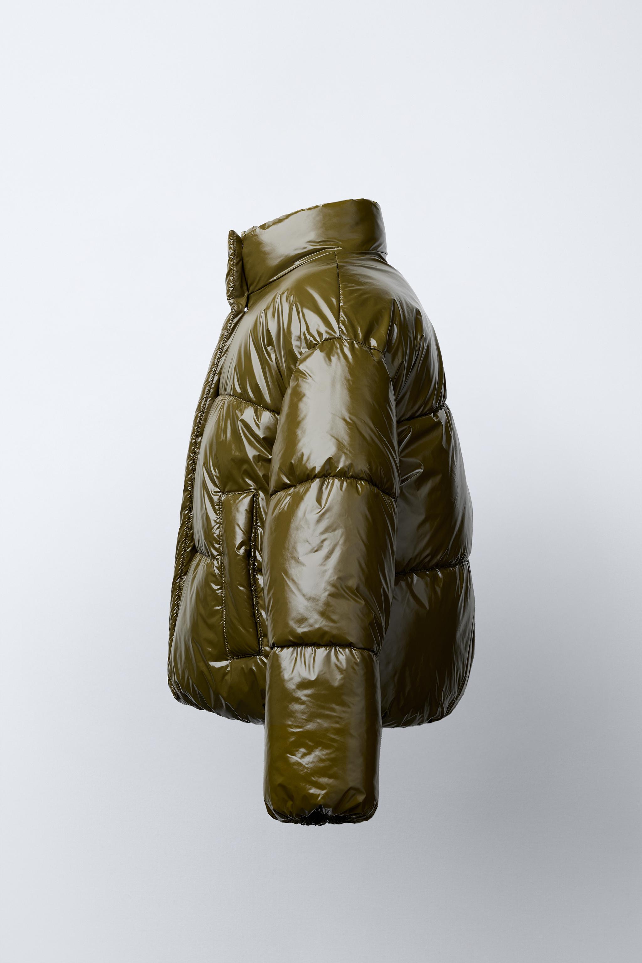 SHINY FINISH PUFFER JACKET
