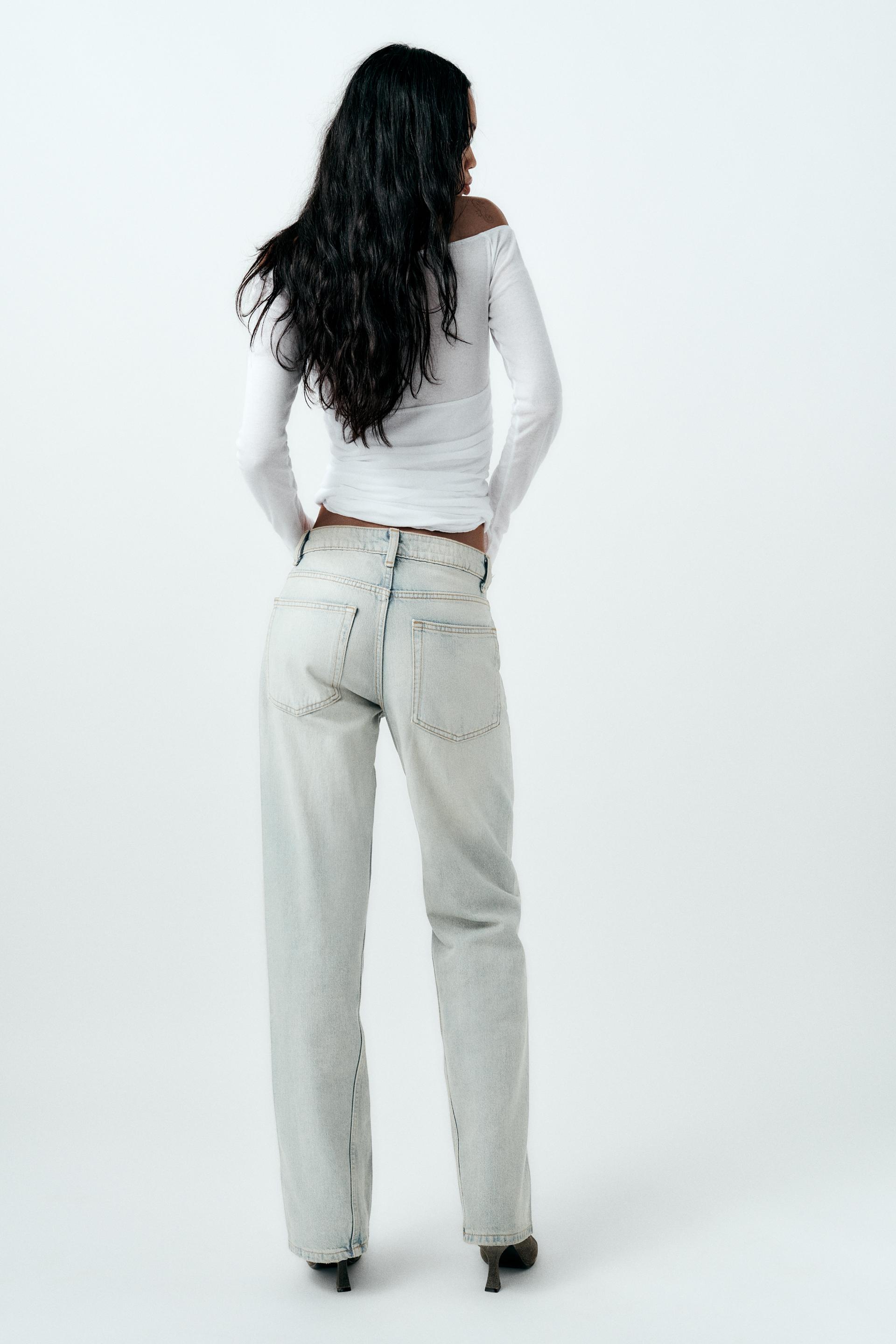 cffvdiz Bootcut Jeans for Women Mid Waist Slim Jeans Stretch Back